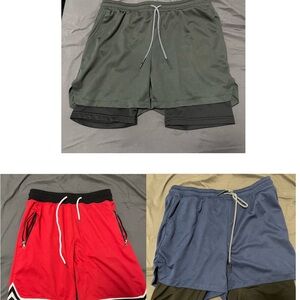 3 shorts package deal size large good condition